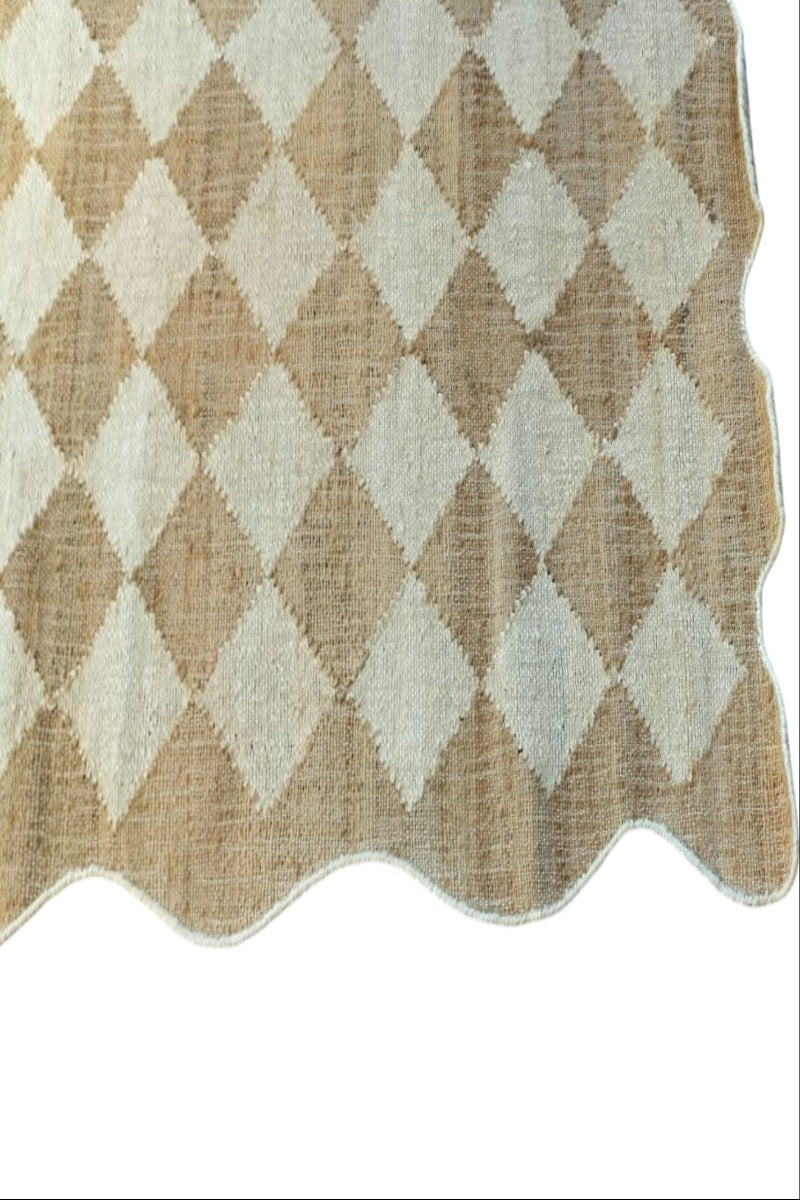 Dhurrie beige Jute flatweave
