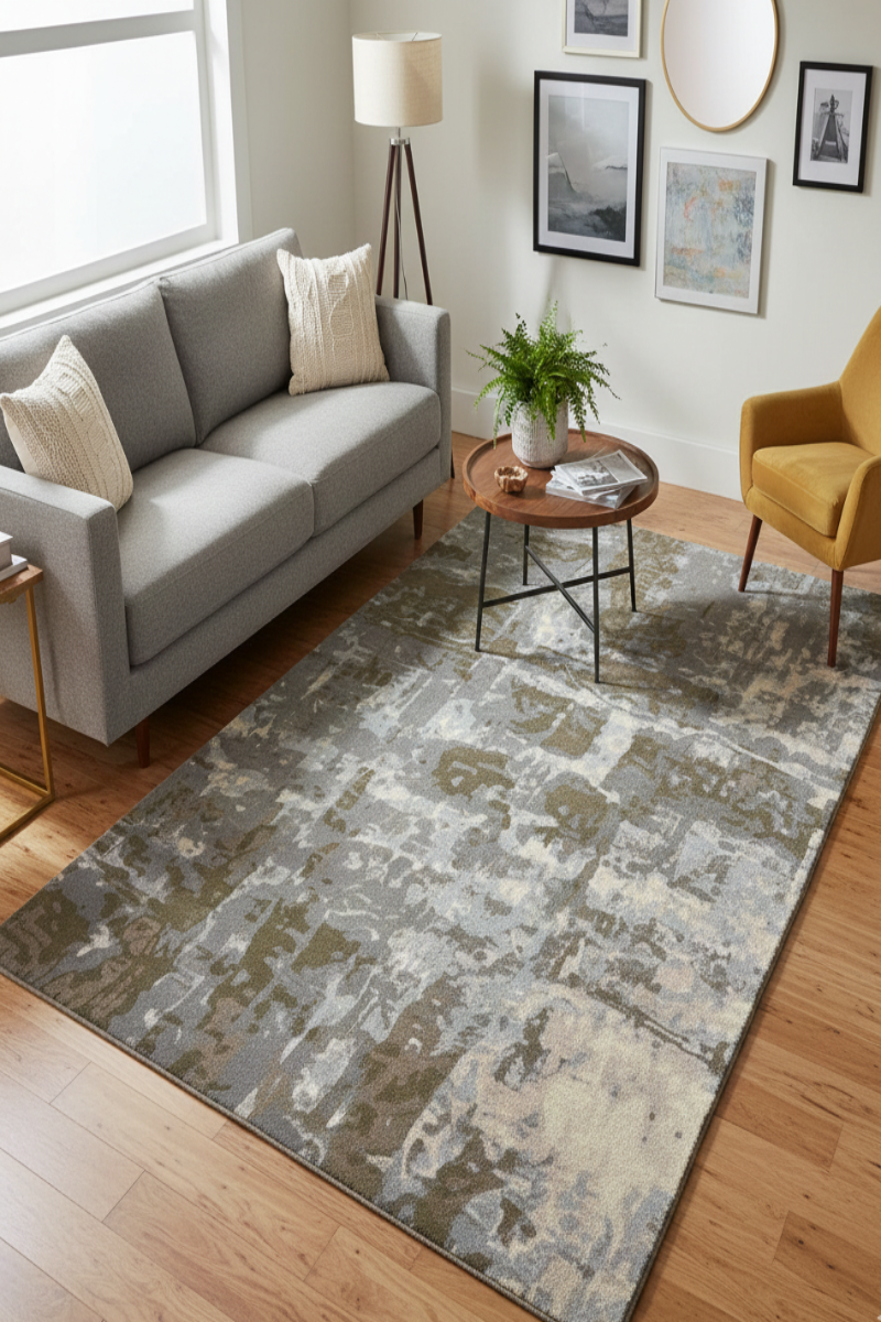Hand Tufted  Wool Area Rug